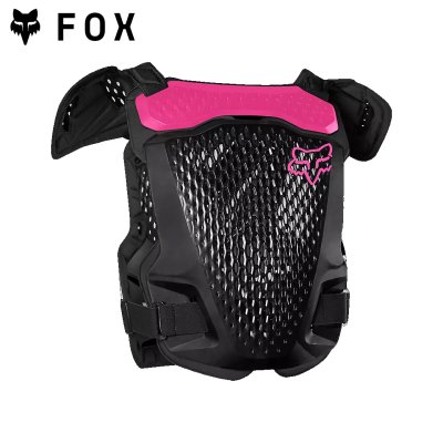 FOX YOUTH R3 GUARD  BLACK/PINK