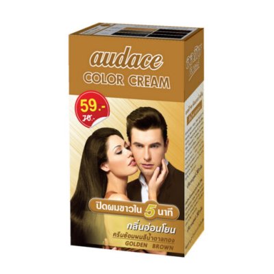 ครีมย้อมผม 5 นาที สีน้ำตาลทอง 30 กรัม