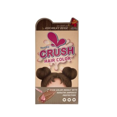 ออด๊าซ เฟรชฟูล ครัช แฮร์ คัลเลอร์ แอช มิลค์กี้ เบจ (สีน้ำตาลเบจ)