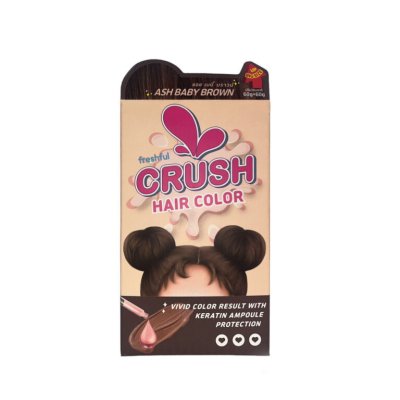 ออด๊าซ เฟรชฟูล ครัช แฮร์ คัลเลอร์ แอช เบบี้ บราวน์ (สีน้ำตาลเข้ม)