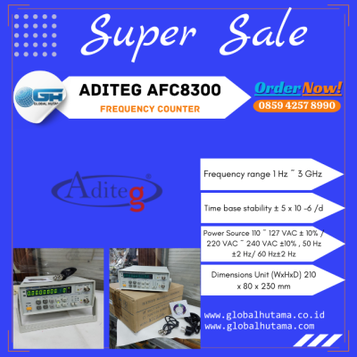 Aditeg AFC8300 Frequency Counter