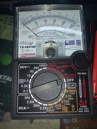 Aditeg YX-360TRF Analog Multitester