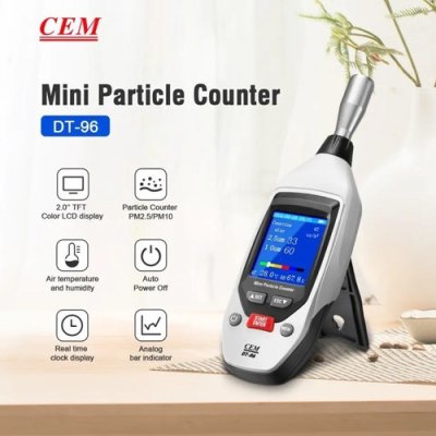 CEM DT96 PM2.5 PM10 Particle Counter Tester