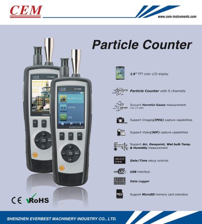 CEM DT-9880 Air Particle Counter