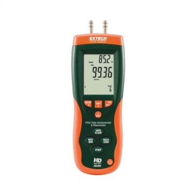 Extech HD350 Anemometer Pitot Tube & Manometer