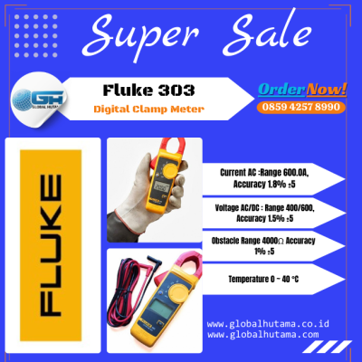 Digital Clamp Meter Fluke 303