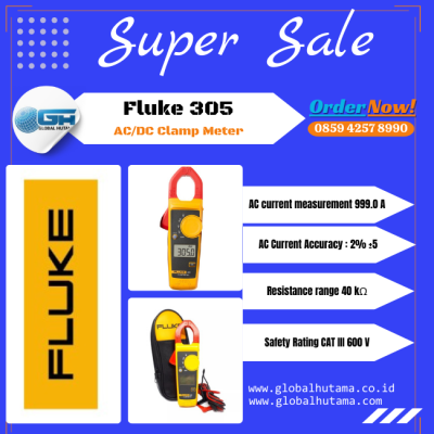 Fluke 305 AC/DC Clamp Meter