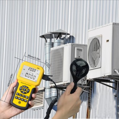 Holdpeak 846A Anemometer Data Logger