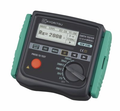 Kyoritsu 4106 Earth Resistance & Resistivity Tester