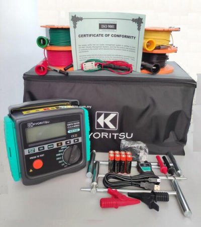 Kyoritsu 4106 Earth Resistance & Resistivity Tester