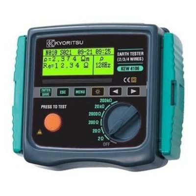 Kyoritsu 4106 Earth Resistance & Resistivity Tester