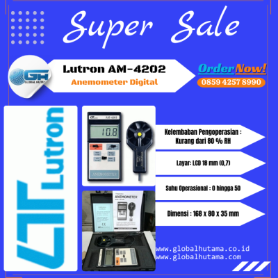 Lutron AM-4202 Anemometer Digital