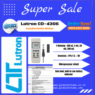 Lutron CD-4306 Conductivity Meter