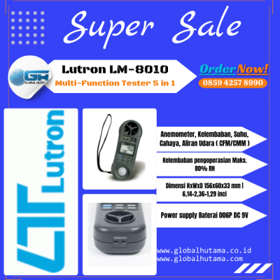 Lutron LM-8010 Multi-Function Tester 5 in 1