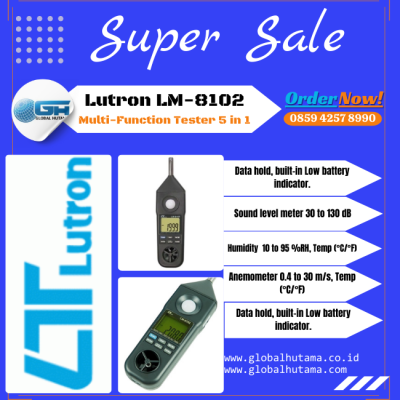 Lutron LM-8102 Multi-Function Tester 5 in 1