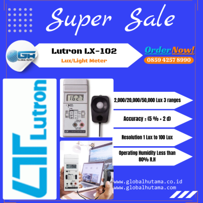 Lutron LX-102 Lux/Light Meter