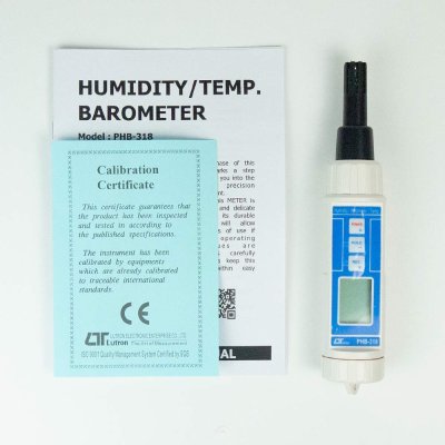 Lutron PHB-318 Humidity Barometer Temperature Meter