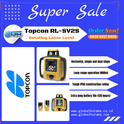 Rotating Laser Level Topcon RL-SV2S