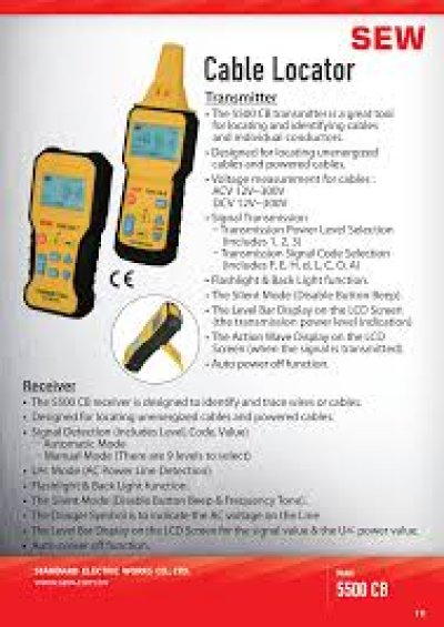 SEW 5500 CB Cable Locator 