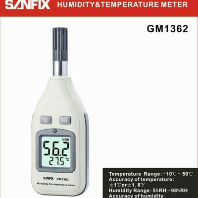 Sanfix GM1362 Humidity dan temperature meter