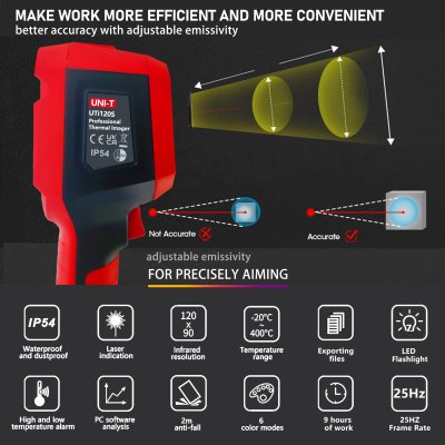 Uni-T UTi-120S Thermal Imaging Camera