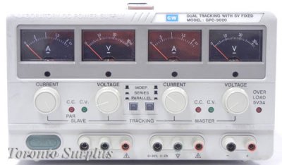 GW Insek GPC-3030 Analog DC Power Supplay 30V