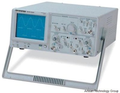 GW Instek GOS-635G Analog Oscilloscope 35 MHz 2 Channel