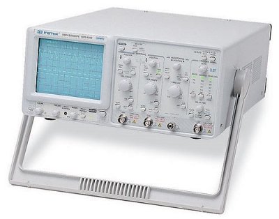 GW Instek GOS-635G Analog Oscilloscope 35 MHz 2 Channel
