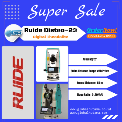 Digital Theodolite Ruide Disteo-23
