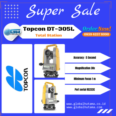 Digital Theodolite Topcon DT-305L