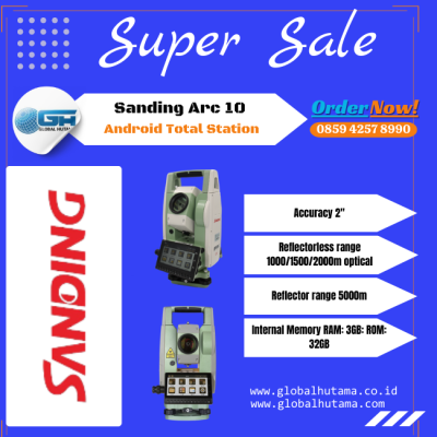 Sanding Arc 10 Android Total Station