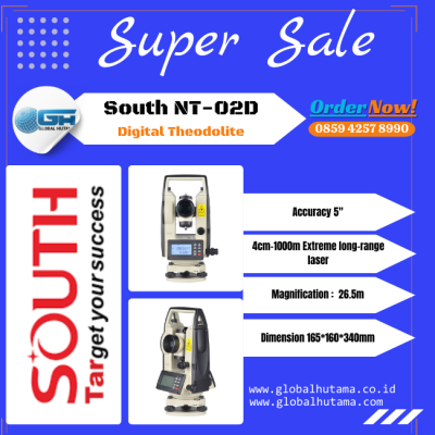 South NT-02D Digital Theodolite