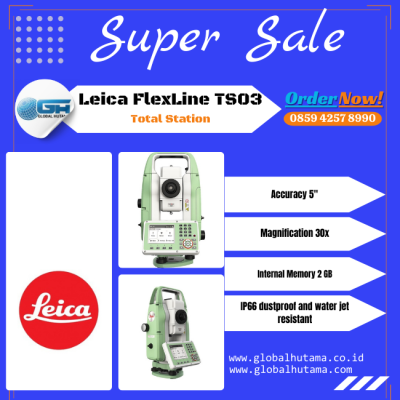 Total Station Leica FlexLine TS03