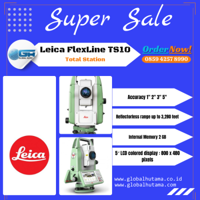 Total Station Leica FlexLine TS10