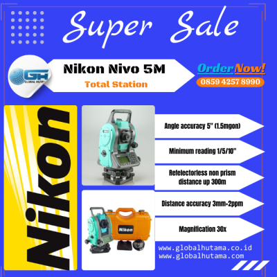 Total Station Nikon Nivo 5M