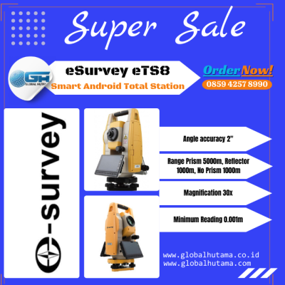 eSurvey eTS8 Smart Android Total Station