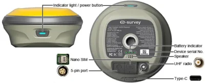 eSurvey E500 GNSS Receiver