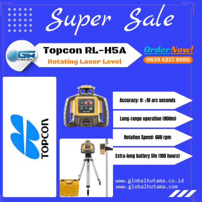 Rotating Laser Level Topcon RL-H5A