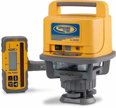 Spectra LL500 Rotating Laser Level