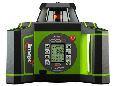 iMEX i99R Dual Grade Rotating Laser Level Red Beam