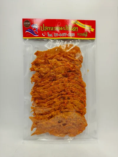 Sweet Roasted Fish Shape Slice