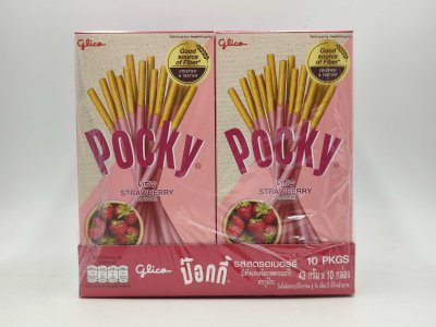 Glico Pocky Biscuit Strawberry