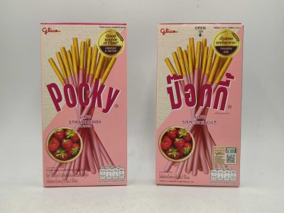 Glico Pocky Biscuit Strawberry