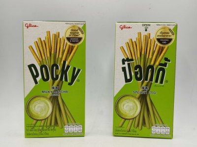 Glico Pocky Biscuit Milky Matcha