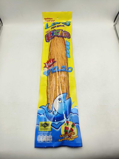 Richo Super Long Fish Snack BBQ Flavour (50cm.)