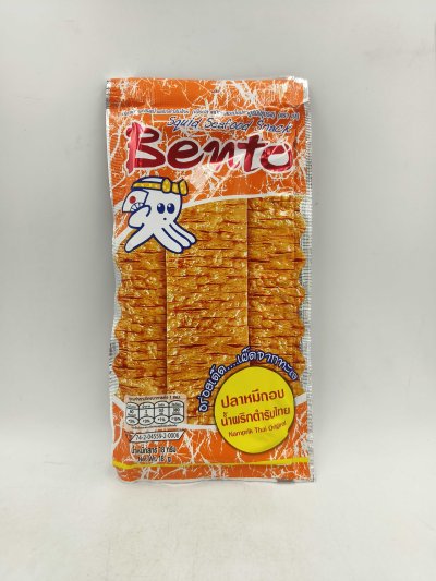 Bento Cuttlefish Snack Numprik Thai Original