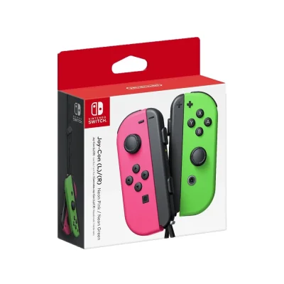 จอยคอนโทรลเลอร์ Nintendo Switch Joy-Con controllers Neon Pink/Neon Green