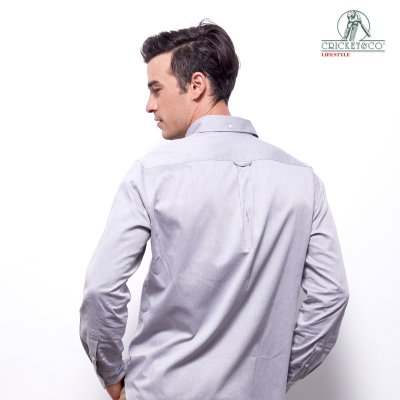 CLASSIC OXFORD SHIRT - GREY