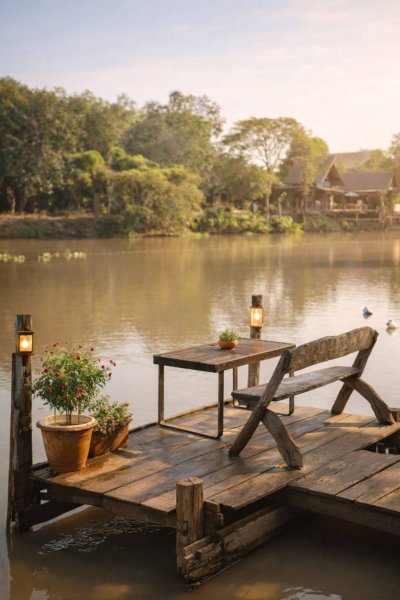 บรรยากาศของ The Scarecrow House