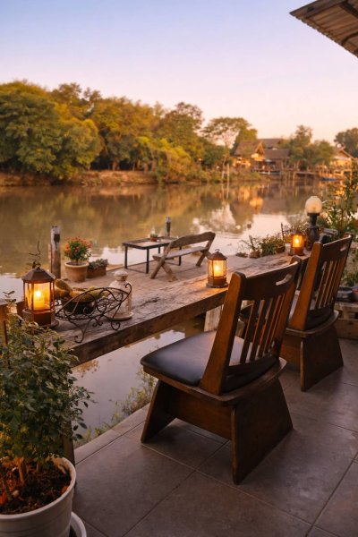 บรรยากาศของ The Scarecrow House